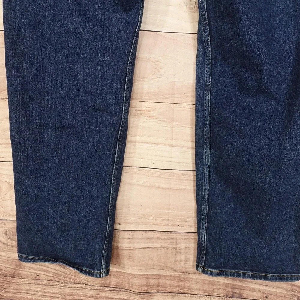 Levis Workwear Jeans Mens 40x30 Blue Medium Wash Regular Straight Stretch Denim